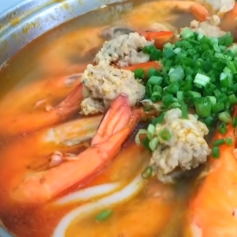 Bước 5 Thành phẩm Bánh canh tôm giò heo