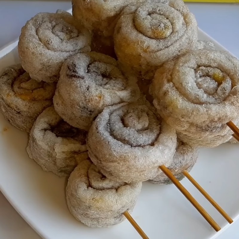 Bước 5 Thành phẩm Bánh tráng lụi chiên giòn chay