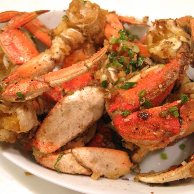 Bước 3 Thành phẩm Càng cua rang muối ớt