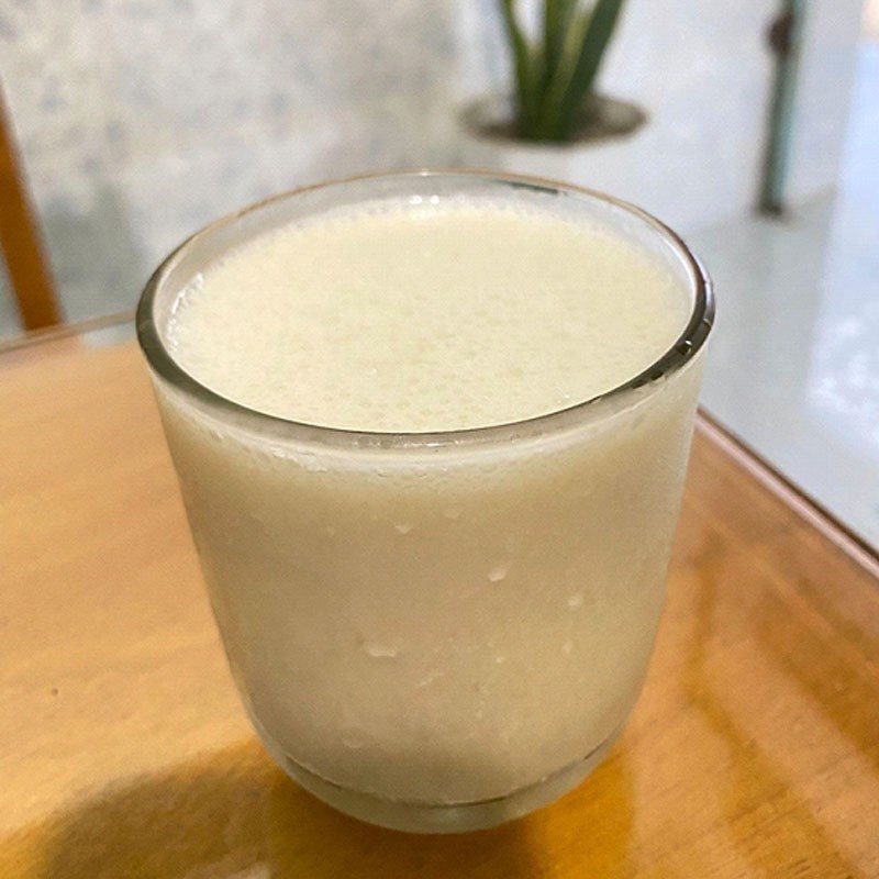 Bước 3 Thành phẩm Sinh tố nha đam chuối