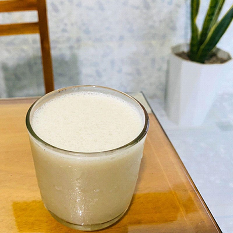 Bước 3 Thành phẩm Sinh tố nha đam chuối