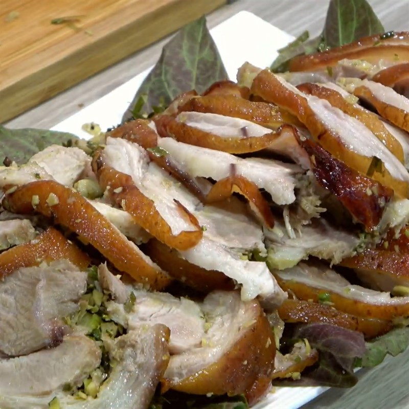 Bước 7 Thành phẩm Giò heo nướng lá mắc mật