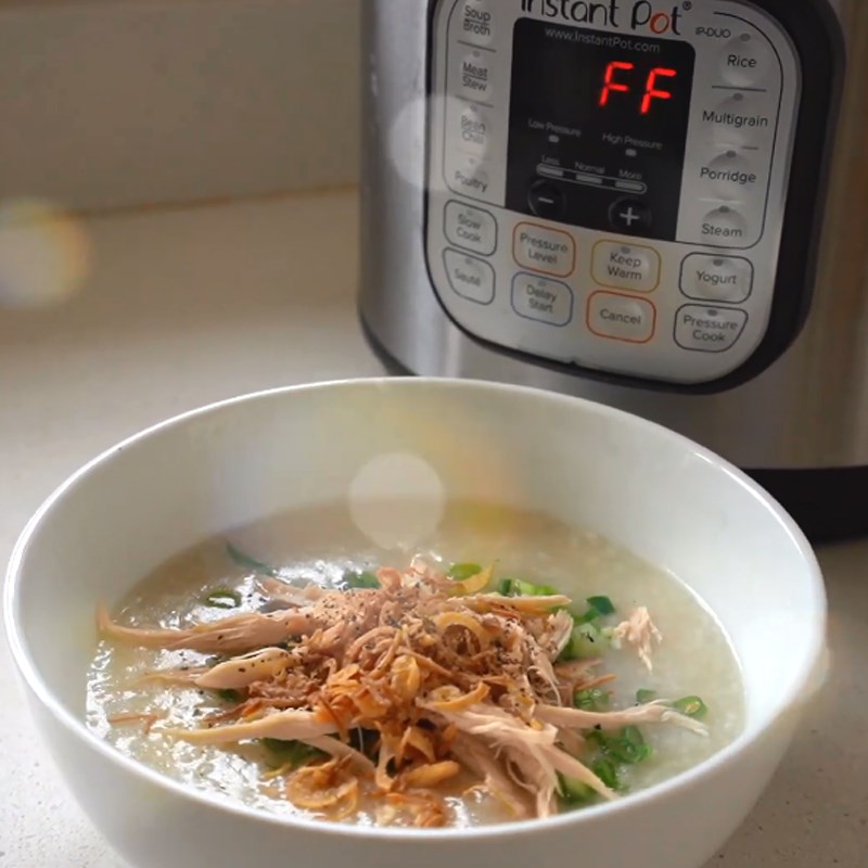 Bước 5 Thành phẩm Cháo gà bằng nồi áp suất