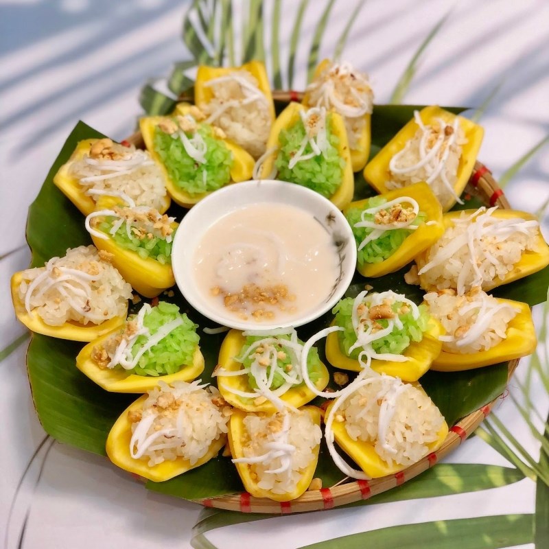 Bước 4 Thành phẩm Xôi mít nấu bằng nồi cơm điện tử