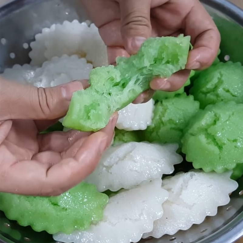 Bước 5 Thành phẩm Bánh bò hấp từ cơm rượu