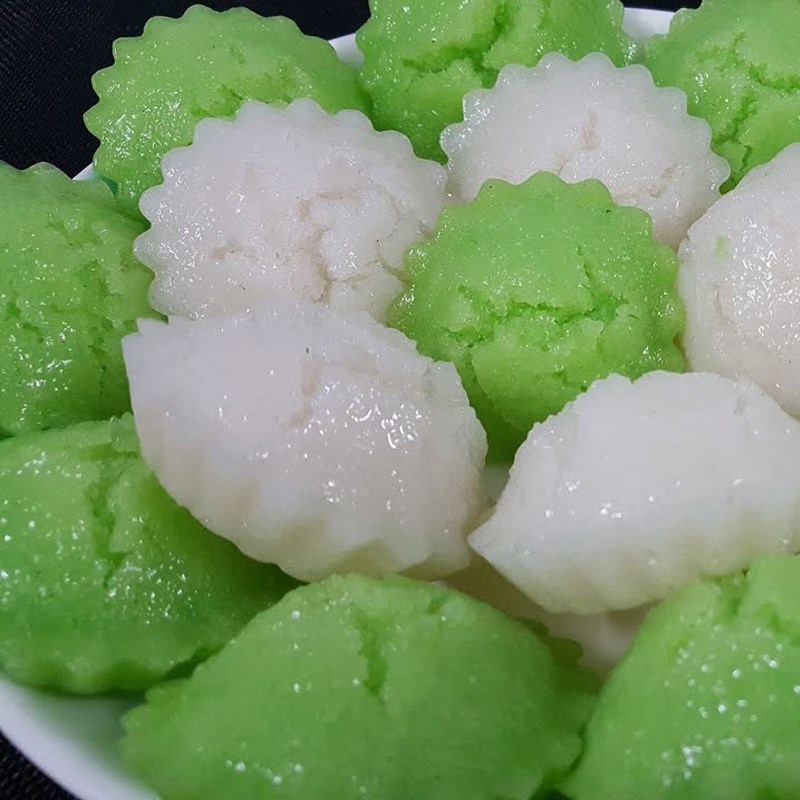 Bước 5 Thành phẩm Bánh bò hấp từ cơm rượu