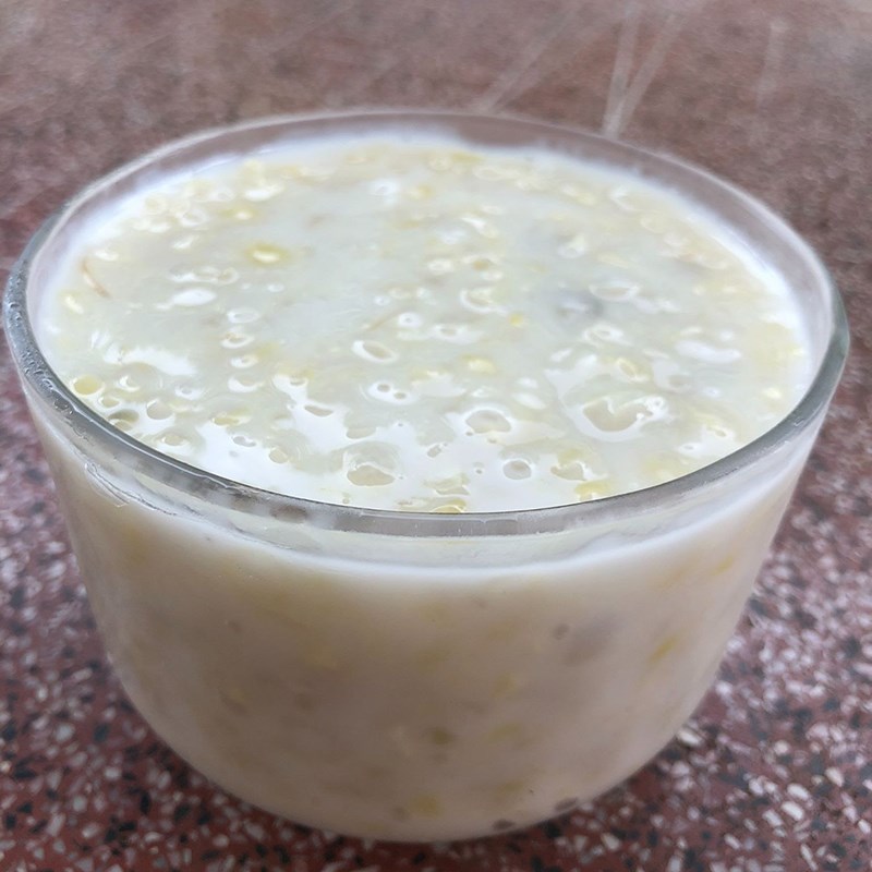 Bước 3 Thành phẩm Chè bắp nếp nước cốt dừa