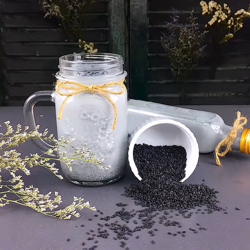 Bước 5 Thành phẩm Sữa mè đen