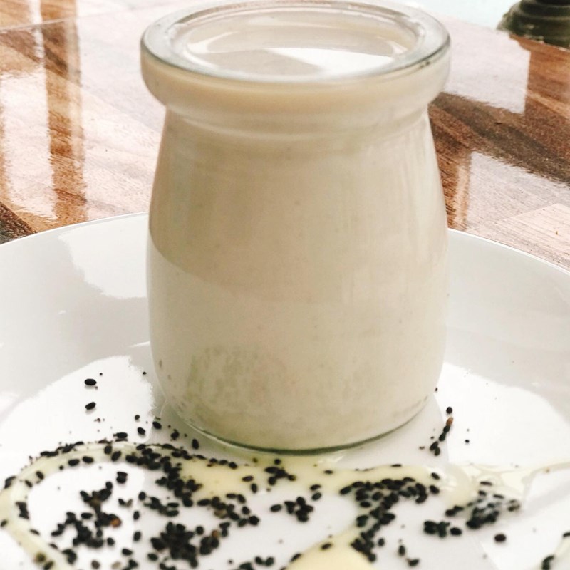 Bước 4 Thành phẩm Sữa mè đen (công thức được chia sẻ từ người dùng)