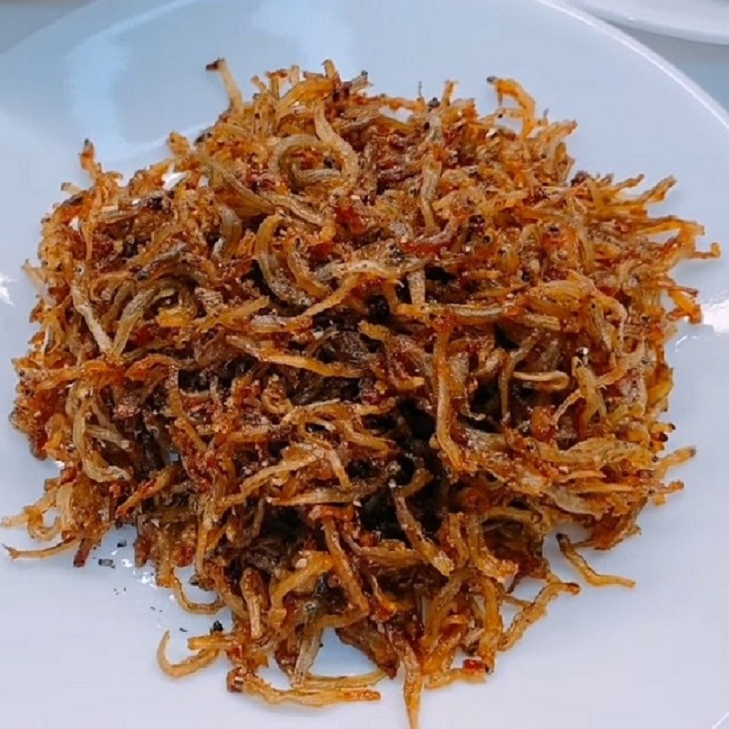 Bước 4 Thành phẩm Khô cá cơm kho tiêu