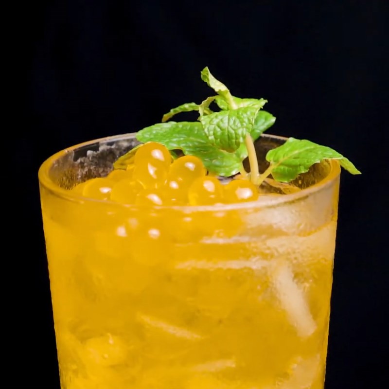 Bước 3 Thành phẩm Trà chanh đào