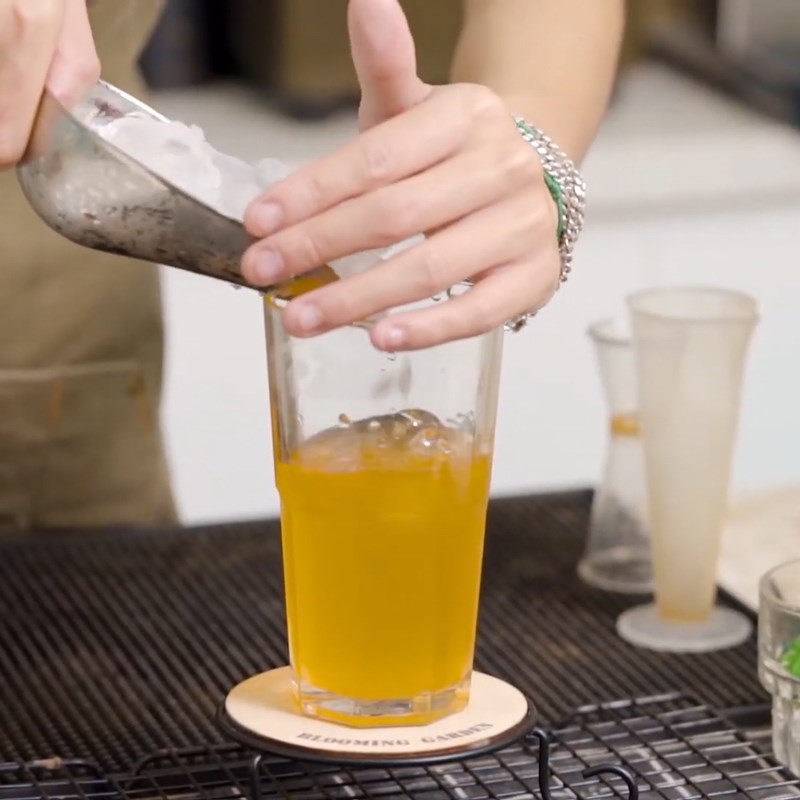 Bước 3 Thành phẩm Trà chanh đào