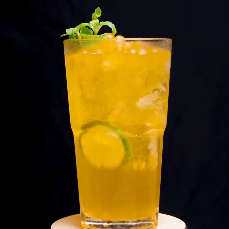 Bước 3 Thành phẩm Trà chanh đào