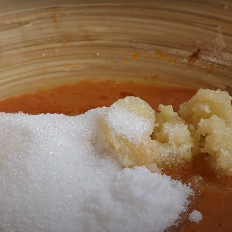 Bước 2 Trộn bột Bánh chao