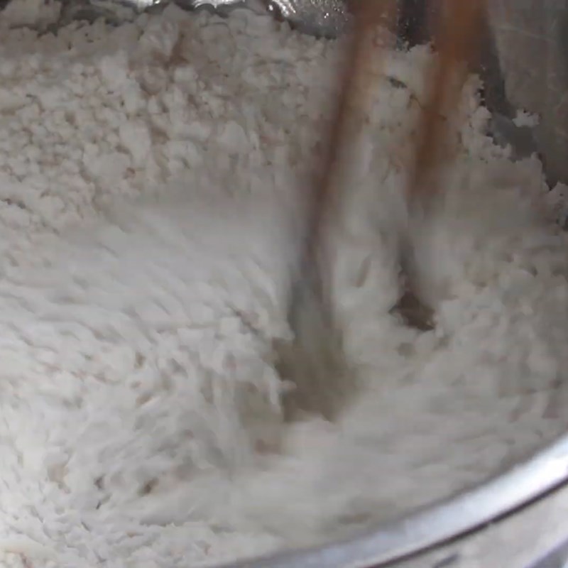 Bước 5 Trộn và nhào bột Cháo canh Nghệ An xương heo
