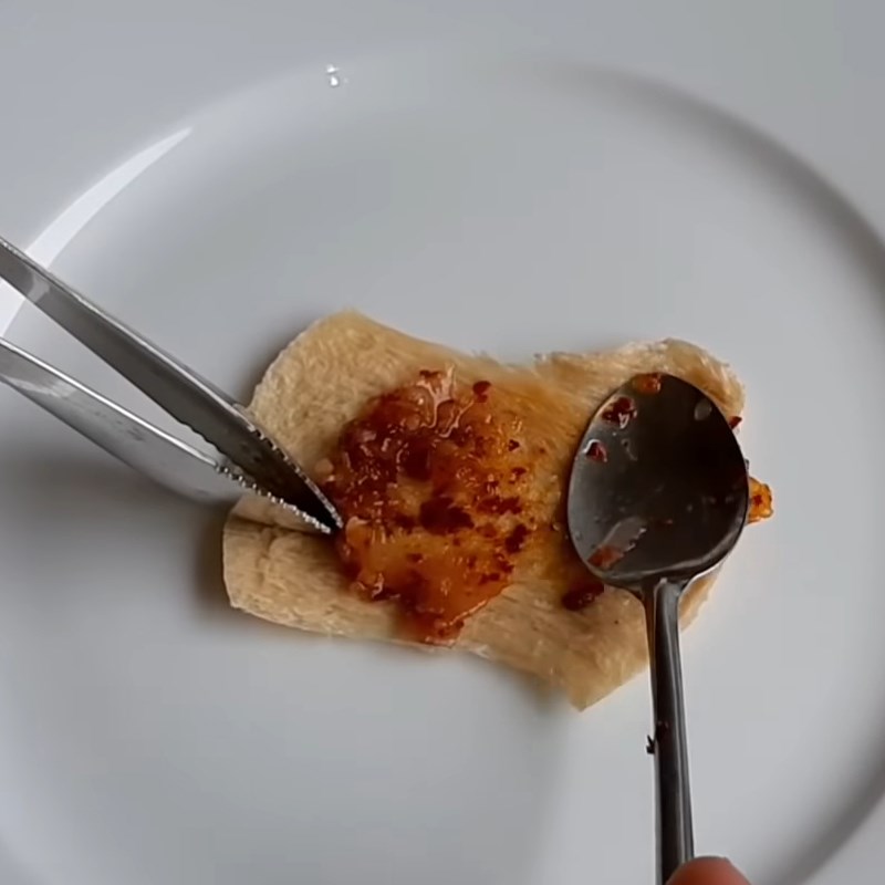 Bước 3 Ướp gia vị sườn non Khô cá đuối chay