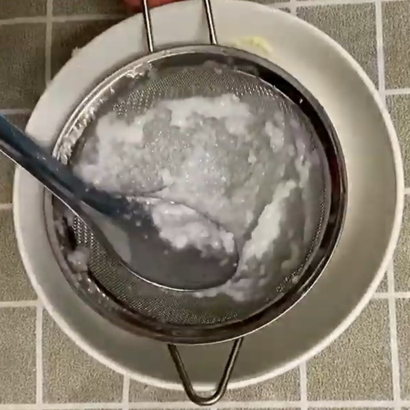 Bước 3 Nấu cháo Cháo tôm khoai lang cà rốt