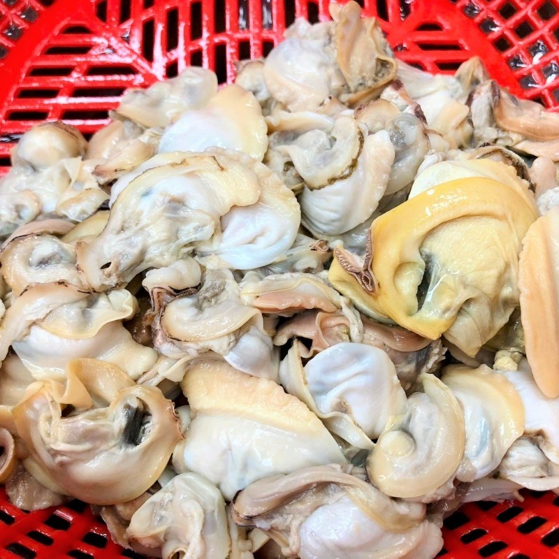 Bước 1 Sơ chế nguyên liệu Cháo trai