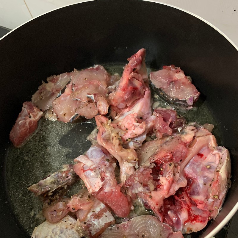 Bước 5 Nấu nước dùng Bánh canh cá lóc