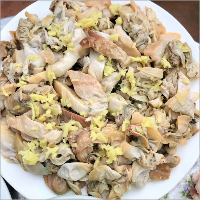 Bước 1 Sơ chế nguyên liệu Cháo trai