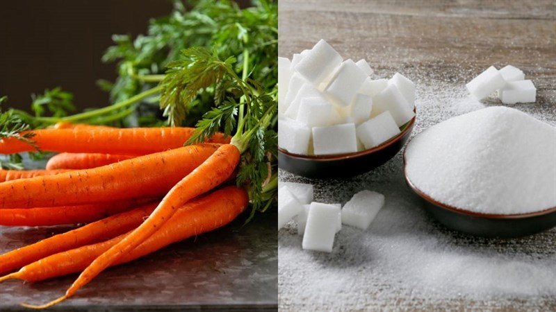 Nguyên liệu món ăn nước ép cà rốt
