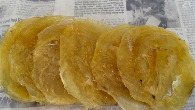 Nguyên liệu món ăn khô cá bò nướng