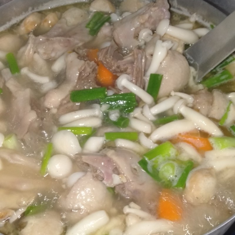 Bước 2 Nấu miến vịt Miến vịt