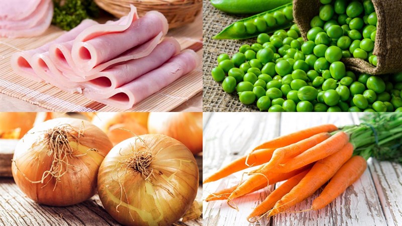 Nguyên liệu món ăn 3 cách làm súp đậu hà lan