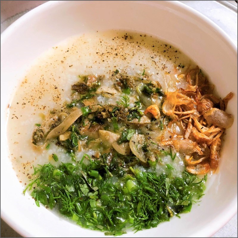 Bước 4 Thành phẩm Cháo trai