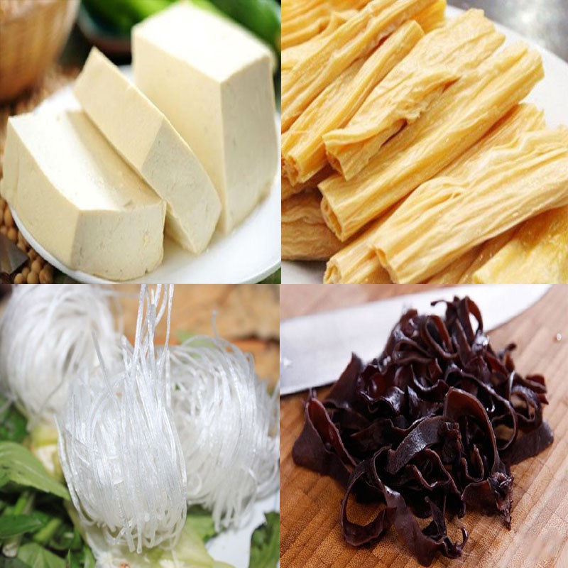 Nguyên liệu món ăn cơm tấm chay