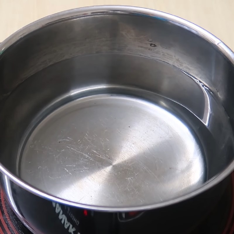Bước 3  Hầm nước dùng lẩu Lẩu cá chép nấu riêu