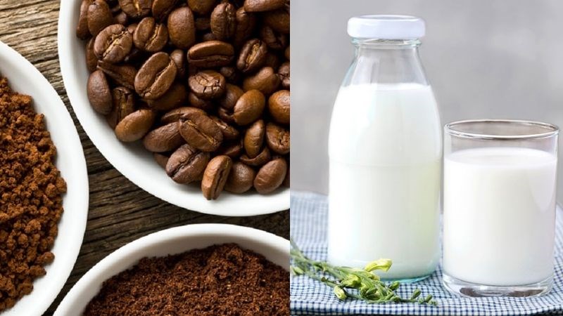 Nguyên liệu món ăn cà phê bọt biển (cà phê dalgona hàn quốc)