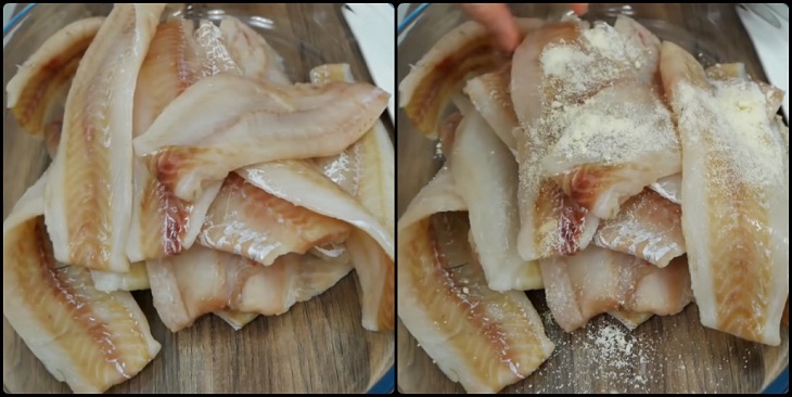 Bước 1 Sơ chế và ướp cá Bún cá kiểu Lào