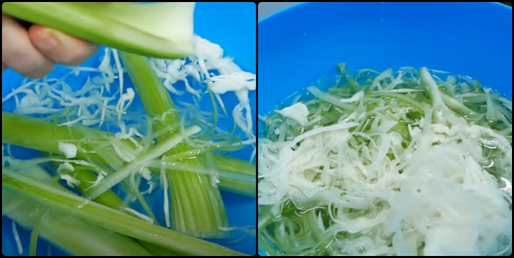Bước 2 Sơ chế các nguyên liệu Bún cá kiểu Lào