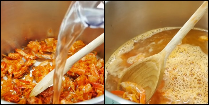 Bước 4 Nấu nước dùng Bún cá kiểu Lào