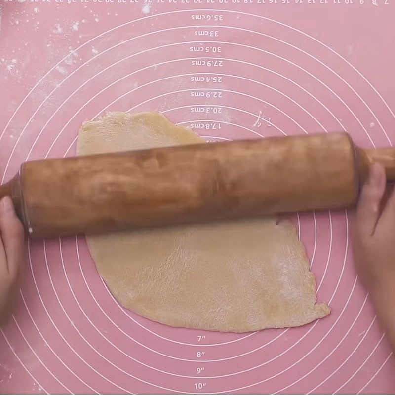 Bước 5 Cán bột Mì Ý gà giòn sốt kem