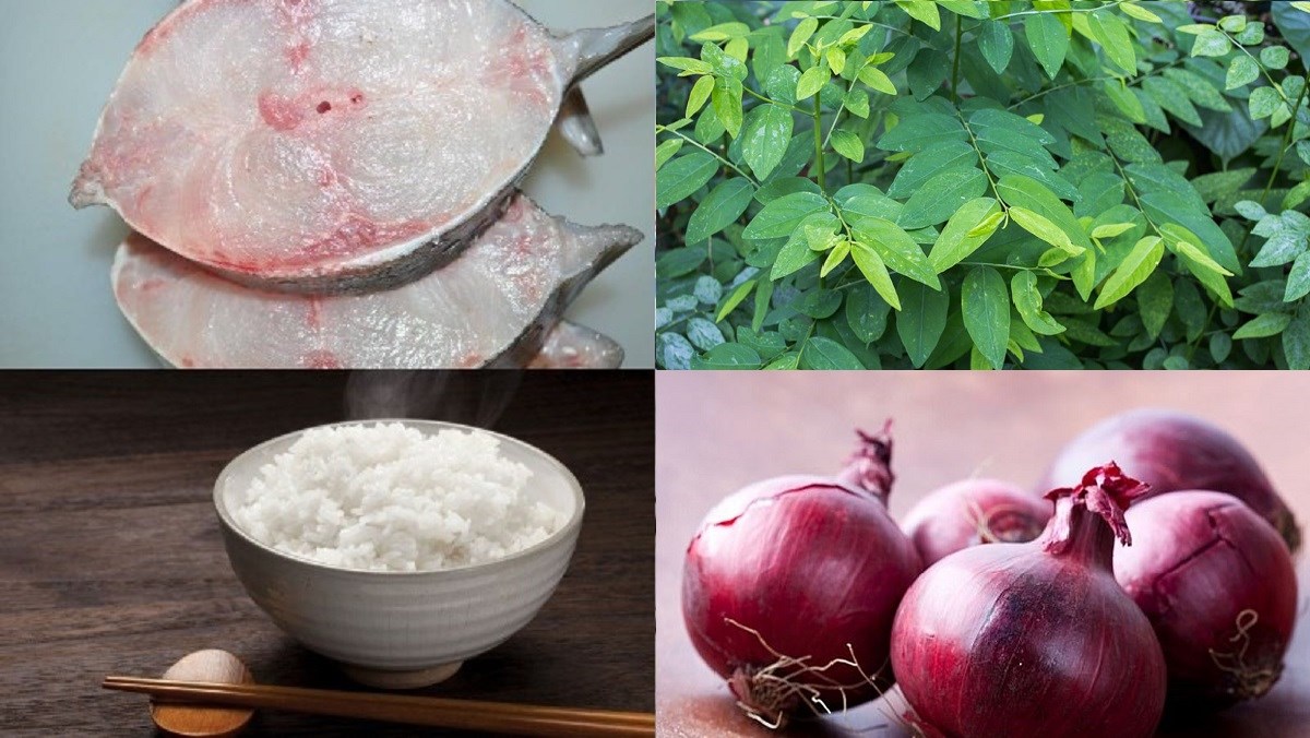 Nguyên liệu món ăn cháo cá bớp