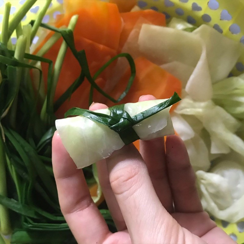 Bước 3 Cuộn cù lao chay Cù lao chay