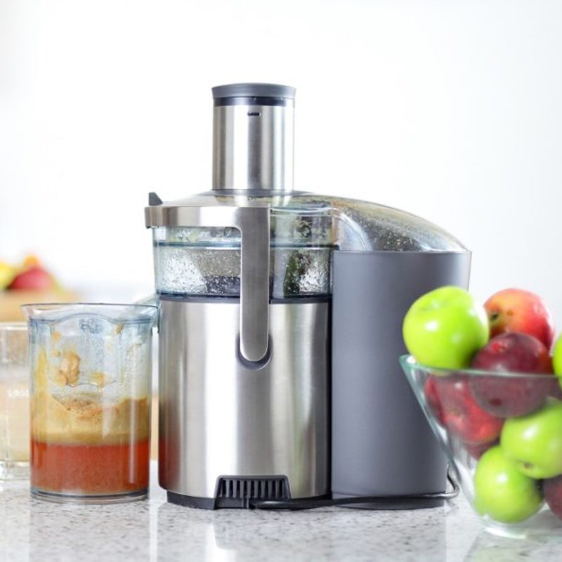Bước 3 Ép nước táo đậu xanh Nước ép táo đậu xanh