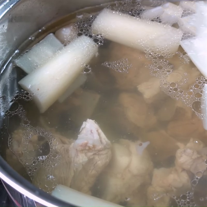 Bước 5 Hầm xương Nước dùng xương heo