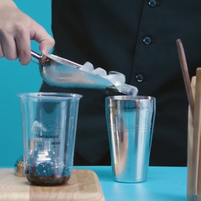 Bước 3 Hoàn thành Trà sữa gạo rang trân châu