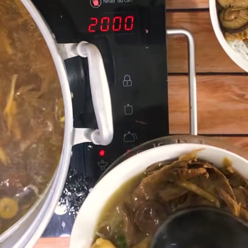 Bước 6 Hoàn thành Miến măng gà