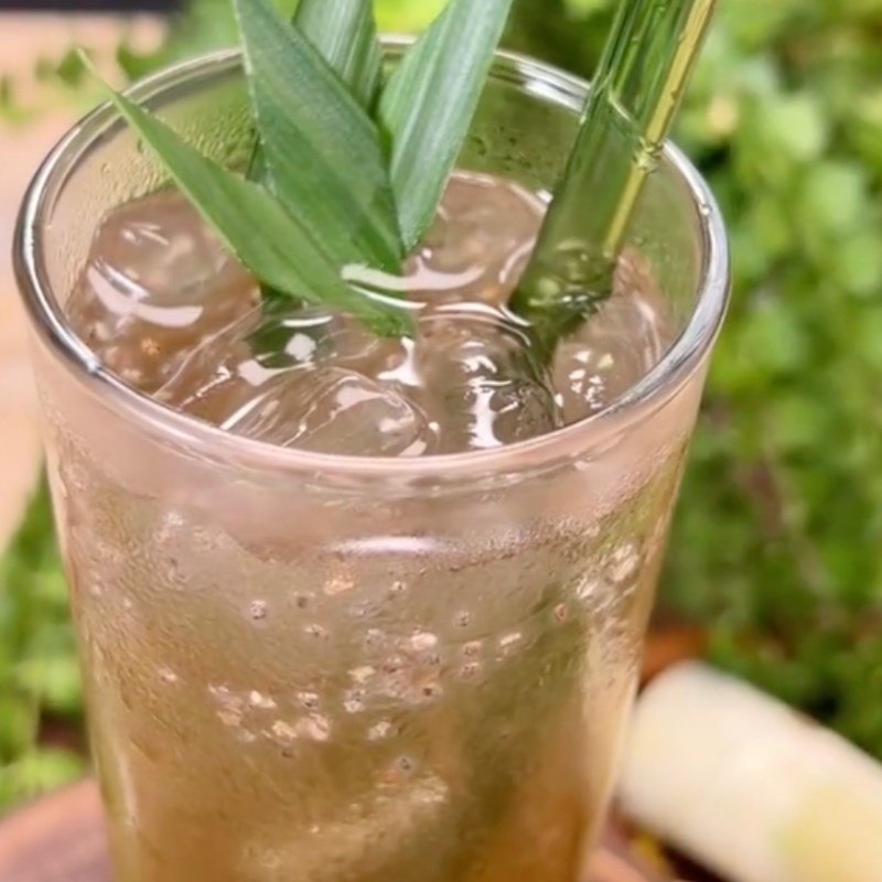 Bước 3 Hoàn thành Trà bí đao (Công thức được chia sẻ bởi Tiktok Bếp chay XANH)