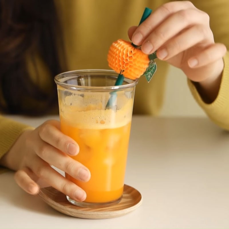 Bước 3 Hoàn thành Nước ép quýt