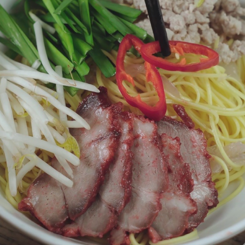 Bước 7 Hoàn thành Hủ tiếu mì