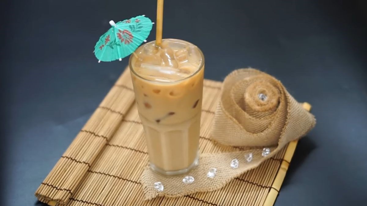 Hồng trà sữa với sữa tươi