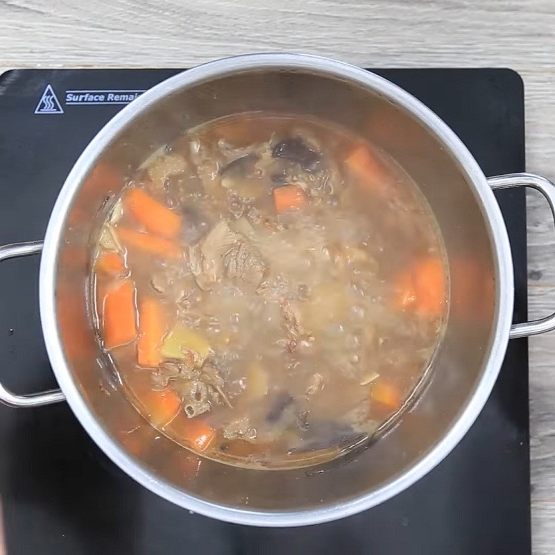 Bước 3 Kho vịt Vịt kho tiêu