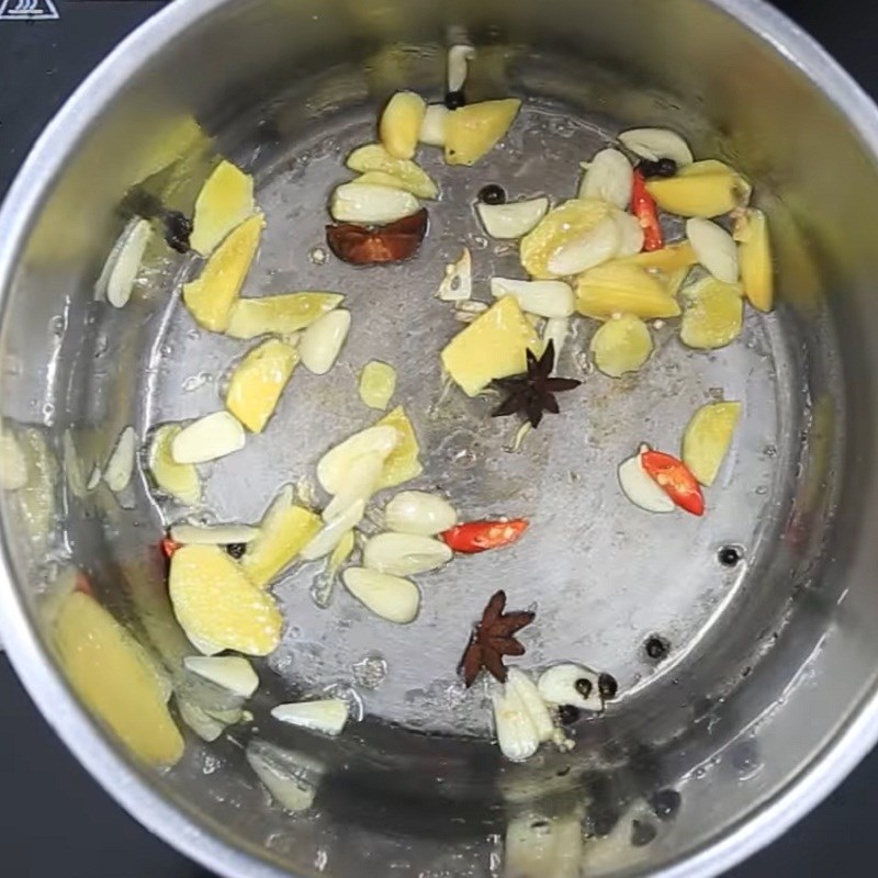 Bước 3 Kho vịt Vịt kho tiêu
