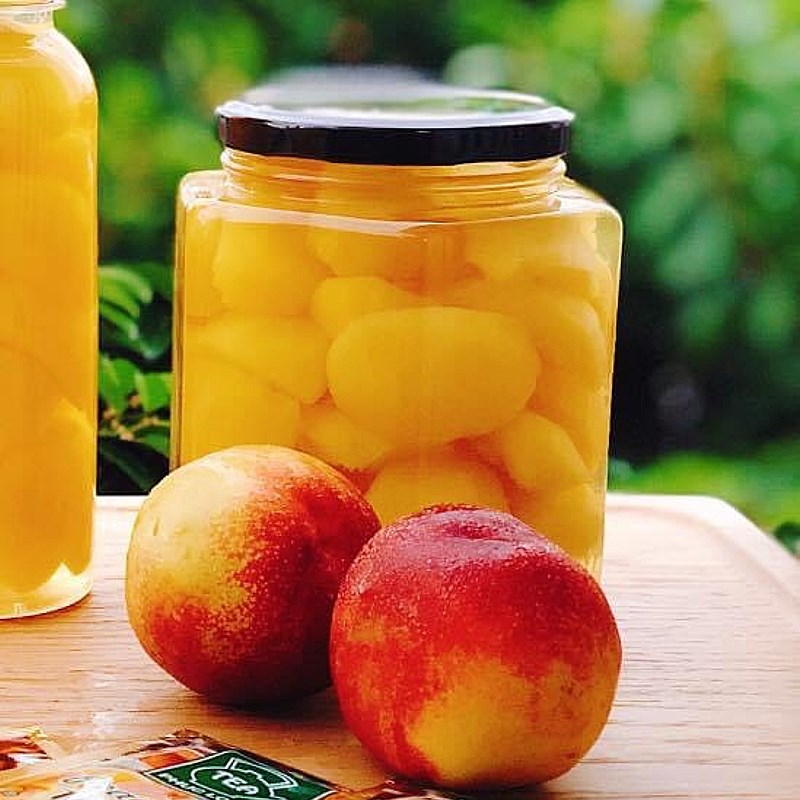 Bước 3 Làm đào ngâm đường phèn Đào ngâm đường phèn (công thức được chia sẻ từ người dùng)