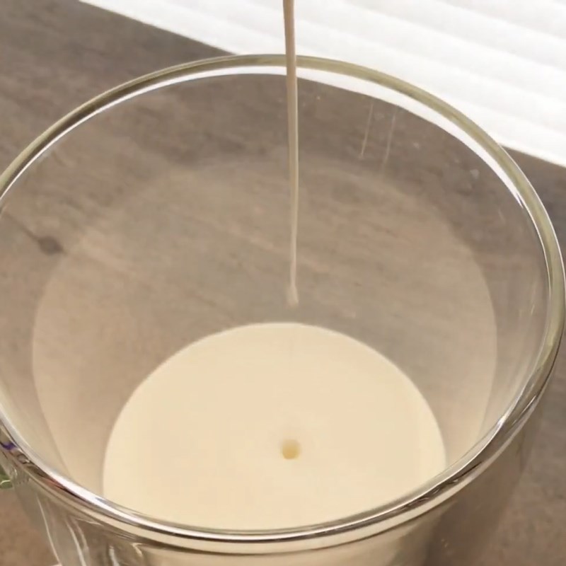Bước 4 Làm hỗn hợp kem sữa Trà sữa mochi